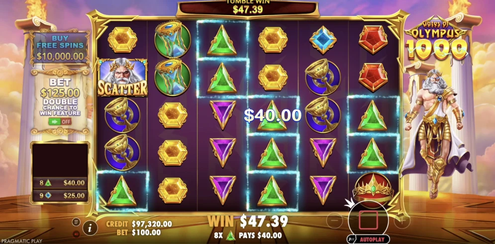 Gates of Olympus 1000 Slot