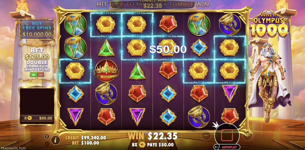 Gates of Olympus 1000 Slot