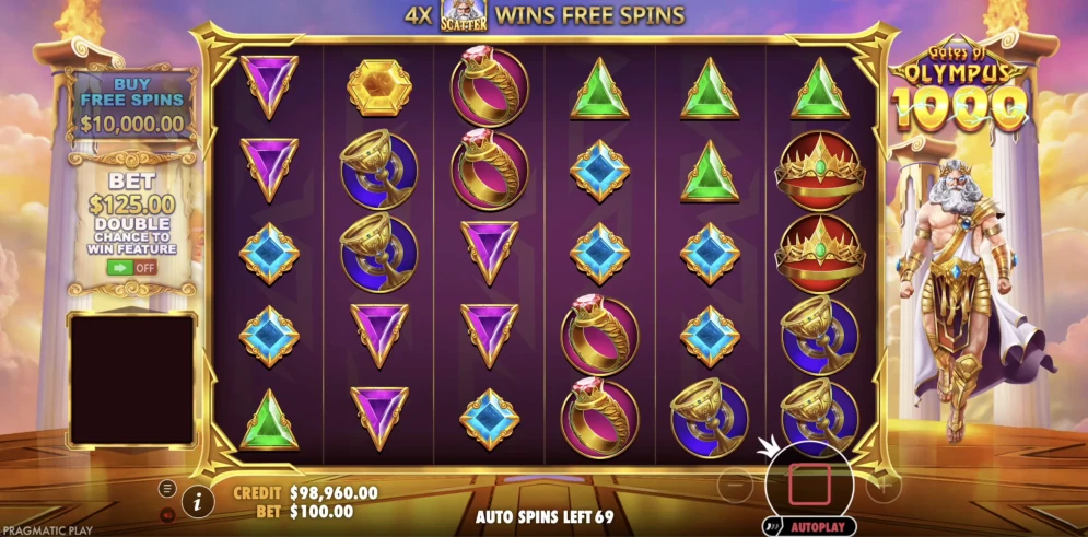 Gates of Olympus 1000 Slot